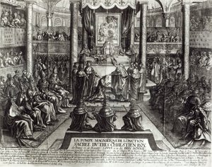 Zalving van Lodewijk XIV in Reims op 7 juni 1654